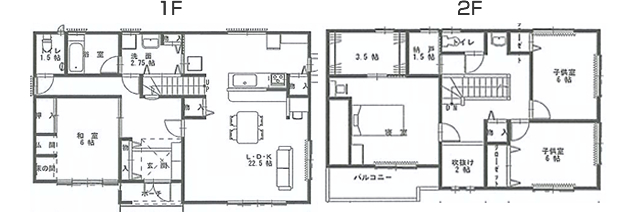 A様邸 間取り図