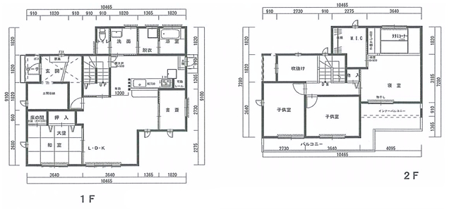 青木邸間取り図