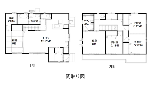 大垣市 和田様邸間取り図